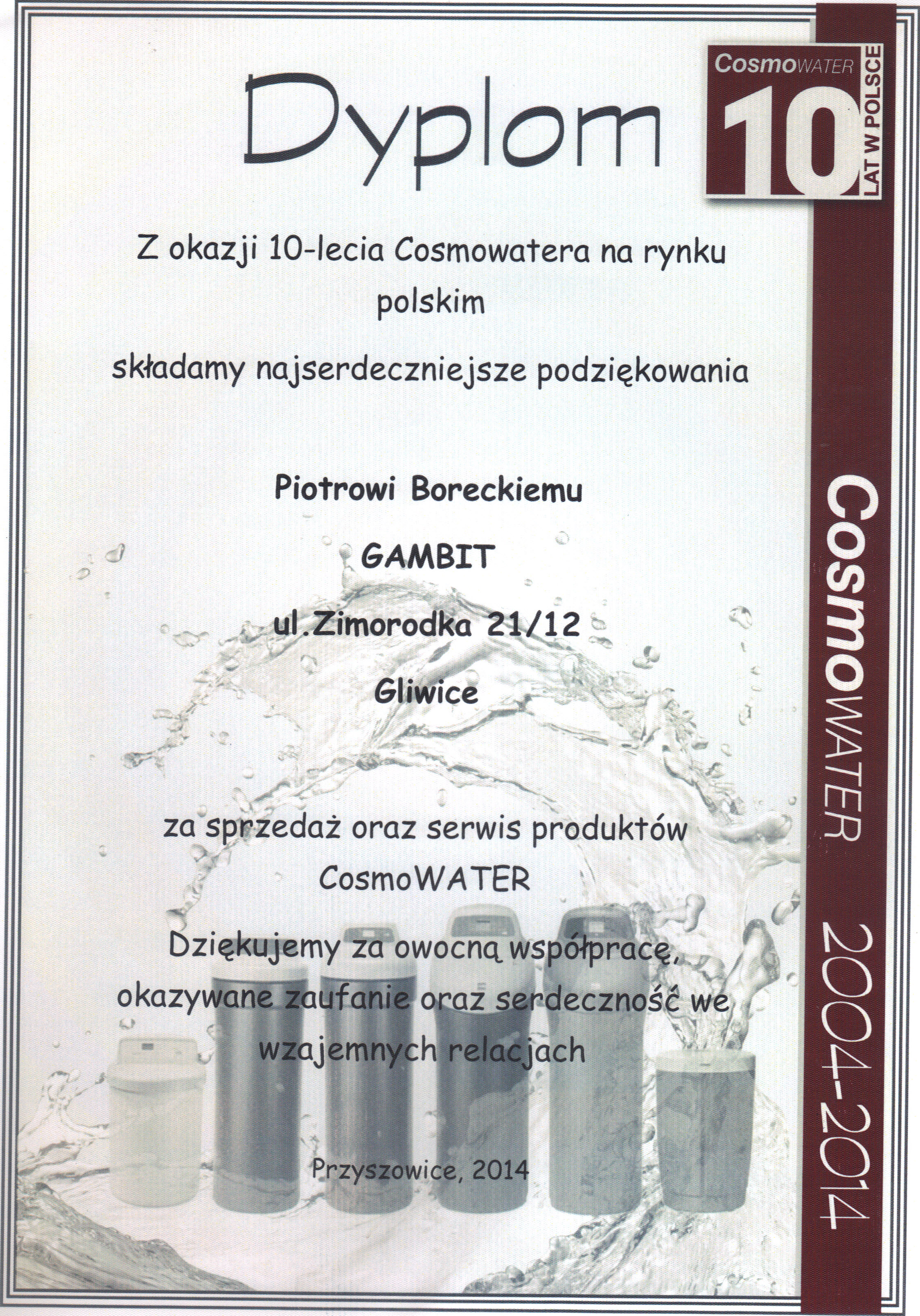 COSMOWATER
